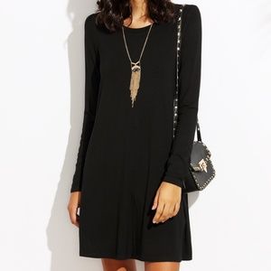 NWT  Long Sleeve T-shirt Dress